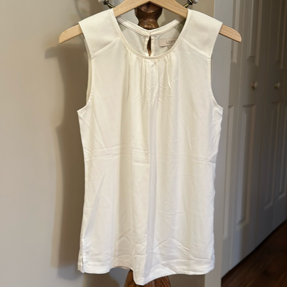 Loft Tunic Length Tank Blouse
